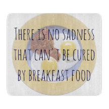 Breakfast Food Eggs op Bord Funny Motivatie