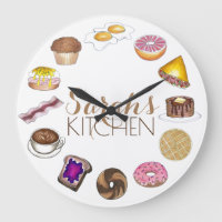 Breakfast Foods Eggs Bacon Donut Coffee Kitchen