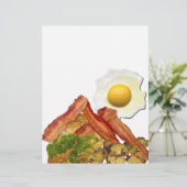 Breakfast Landscape Bacon Eggs (Staand voorkant)