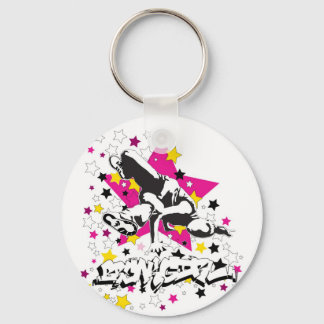 Breakgirl Sleutelhanger - wit