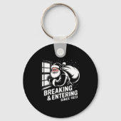 Breaking And Entering Since 1823 Funny Bad Christm Sleutelhanger (Voorkant)