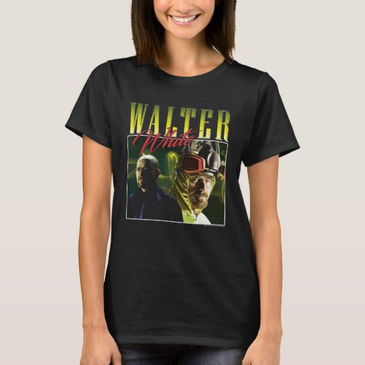 Breaking Bad Walter White 90 s Edit T-shirt (Voorkant)
