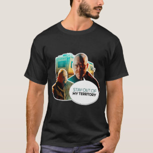 BREAKING BAD WALTER WHITE HEISENBERG CITATAT BLIJF T-SHIRT