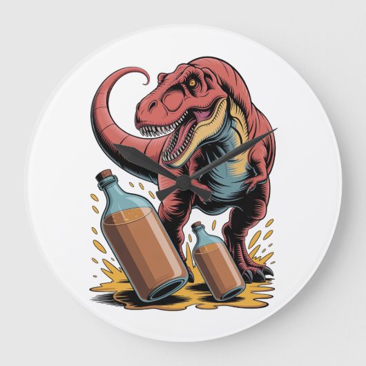 Breaking Big Bottles Grote Klok (Voorkant)