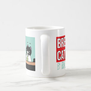 Breaking Cat News logo et tasse de bureau