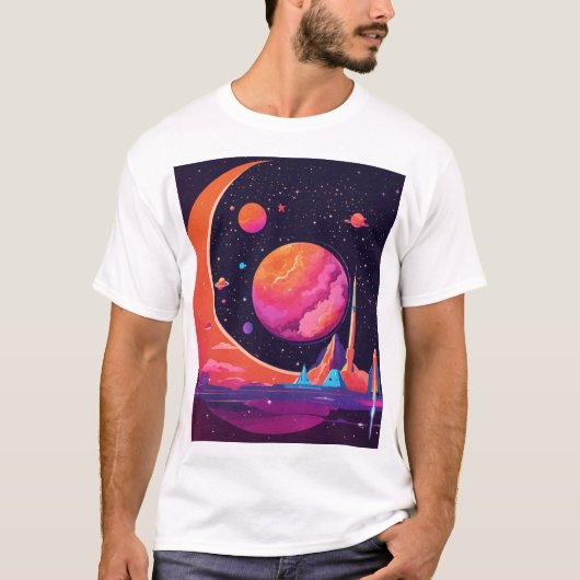 Breaking Free : Rocket Launch Gravity T-Shirt Desi (Devant)