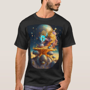 Breaking Free : Rocket Launch Gravity T-Shirt Desi