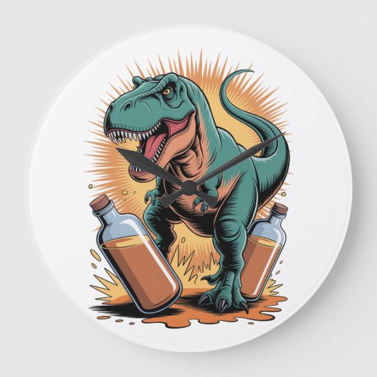 Breaking More Bottles Grote Klok (Voorkant)