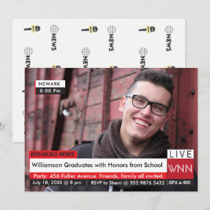 Breaking News Afstuderen 🚨 Specialized TV Graphic Kaart