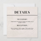  Breaking News Foto Huwelijksuitnodiging Kaart (Achterkant)