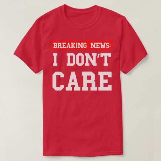 Breaking News I Dont e Xtian Dela T-shirt (Design voorkant)