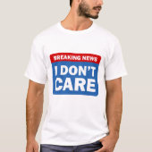 Breaking News T-shirt (Voorkant)