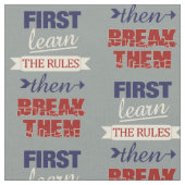 Breaking Rules stof (Close Up)