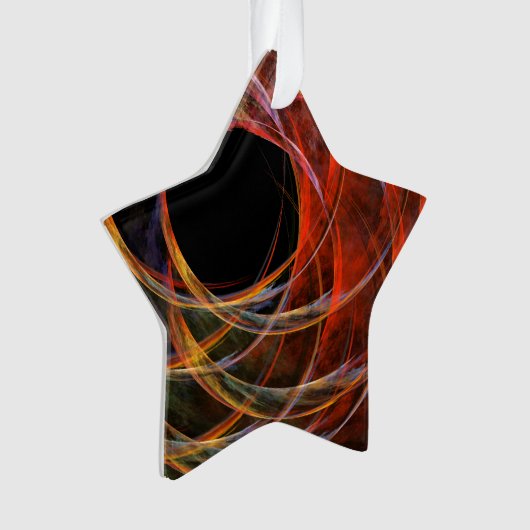 Breaking the Circle Abstrait Art Acrylique Star (devant)