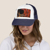 Breaking the Circle Abstrait Art Casquette (En situation)
