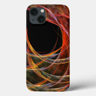 Breaking the Circle Abstrait Art iPhone 6 Coque