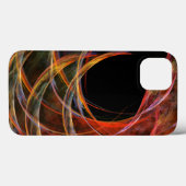 Breaking the Circle Abstrait Art iPhone 6 Coque (Verso (horizontal))