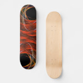 Breaking the Circle Abstrait Art Skateboard (Recto)