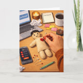 Breaking Up Is Hard To Do Unbothered Illustration Kaart (Voorkant)