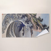 Breaking Waves, Hokusai (Serviette de bain)