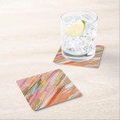 Breakthrough  vierkante kartonnen onderzetter (Insitu)