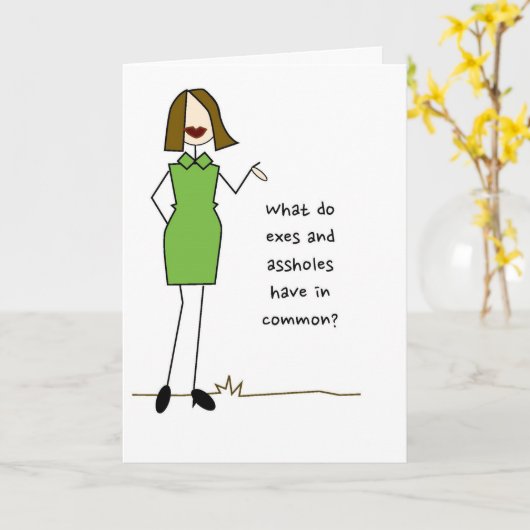 Breakup Support Card Kaart (Gele Bloem)