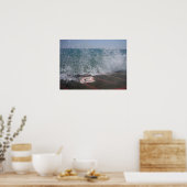 Breakwall, Lake Michigan, Chicago, IL Poster (Keuken)