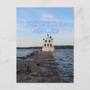 Breakwater Vuurtoren Briefkaart