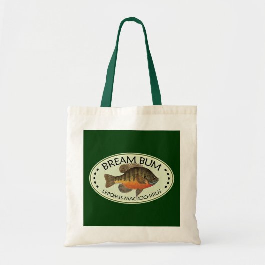 Bream Bum Gevist Tote Bag (Voorkant)