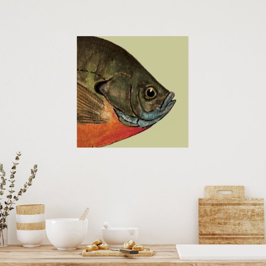 Bream Gevist Poster (Keuken)