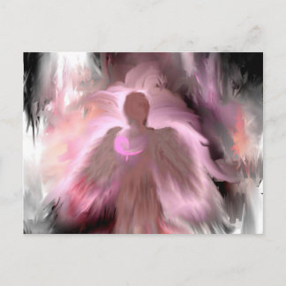 Breast Cancer Angel Briefkaart