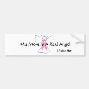 Breast Cancer Angel Bumpersticker
