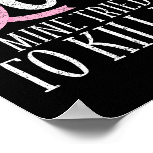 Breast Cancer Aware Controleer uw borstmijn geprob Poster (Hoek)