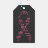 Breast Cancer Awareness Cadeaulabel (Voorkant)