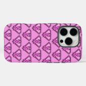 Breast Cancer Awareness Diamond Logo Pink Case-Mate iPhone Case (Achterkant (horizontaal))