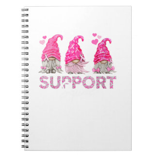 Breast Cancer Awareness Gnomen Support Squad Notitieboek