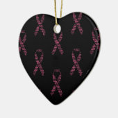 Breast Cancer Awareness Keramisch Ornament (Links)