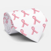 Breast Cancer Awareness Month Stropdas (Opgerold)