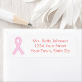 Breast Cancer Awareness Return Address Labels (Insitu)