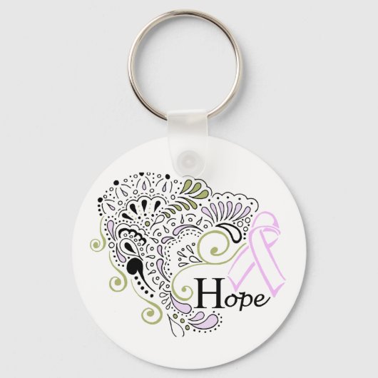 Breast Cancer Hope - Sleutelhanger (Voorkant)