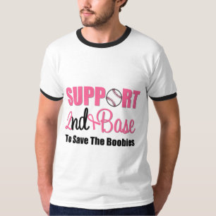Breast Cancer Support 2e basis T-shirt