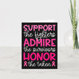 Breast Cancer Support Admire Honor Breast Cancer A Kaart