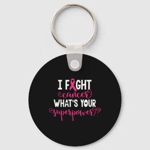 Breast Cancer Warrior Awareness Support Believe Su Sleutelhanger