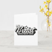 Breast Implants Ies Funny New S Plastic Surgery Kaart (Gele Bloem)