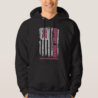 Breast kanker Shirten Support Squad Breast Cancer  Hoodie