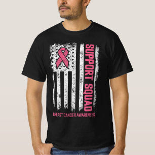 Breast kanker Shirten Support Squad Breast Cancer  T-shirt