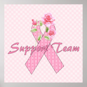 Breast kankerondersteuningsteam poster