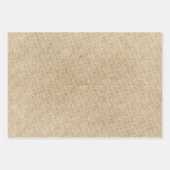 Breath Flowers Boho Chic Baptism Wedding Inpakpapier Vel (Voorkant 2)