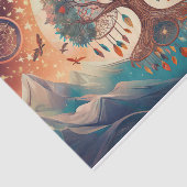 Breath of Everest, Dreamcatcher Tree of Life Tissuepapier (Detail)