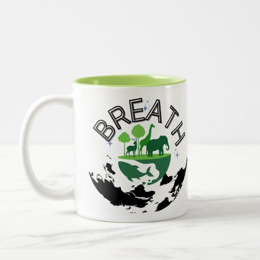 Breath Tweekleurige Koffiemok (Links)